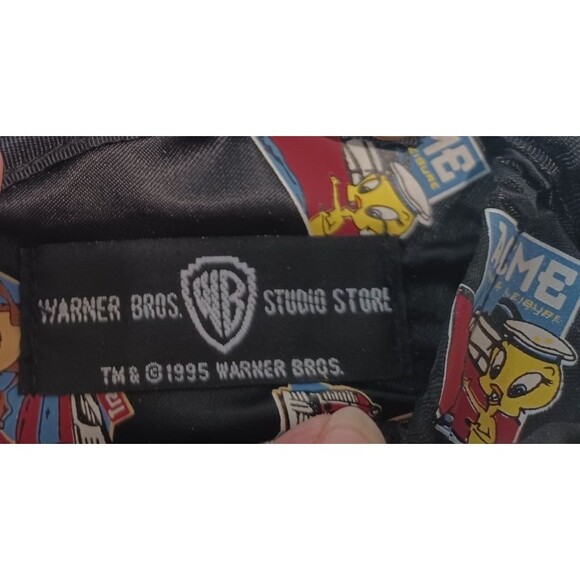 VINTAGE WARNER BROS STUDIO STORE ACME TRAVEL TWEETY BIRD JEWELRY CASE ZIPPERED - Picture 8 of 9